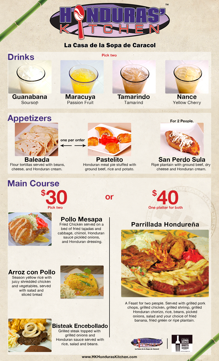 Honduras Kitchen Restaurant Los Angeles Honduras Kitchen Restaurant Los Angeles